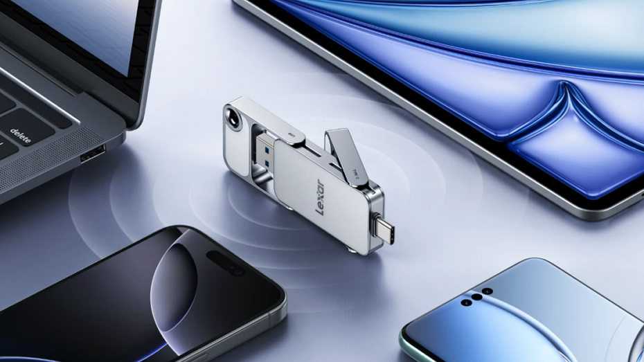 Lexar придумала SSD без переходников  он получил коннекторы USB-C и USB-A прямо в корпусе