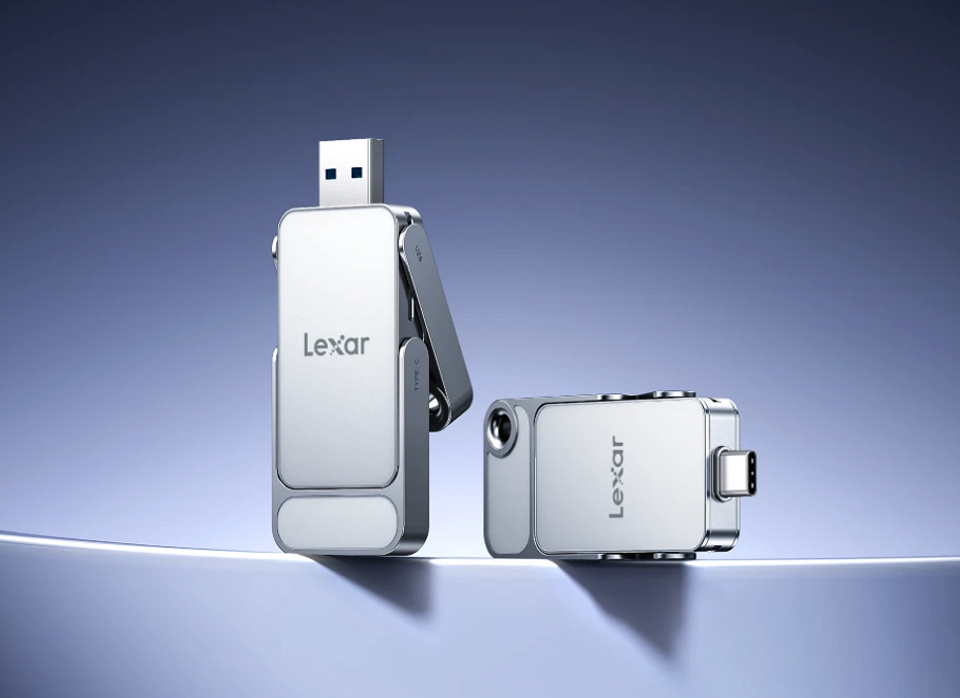 Lexar придумала SSD без переходников — он получил коннекторы USB-C и USB-A прямо в корпусе
