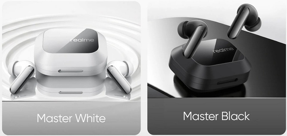 Realme готовит мощные наушники и долгоживущие часы: Buds Air 8 Pro и Watch S5 показали на фото