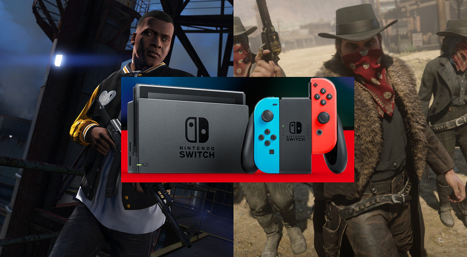 GTA V и Red Dead Redemption 2 могут портировать на Nintendo Switch