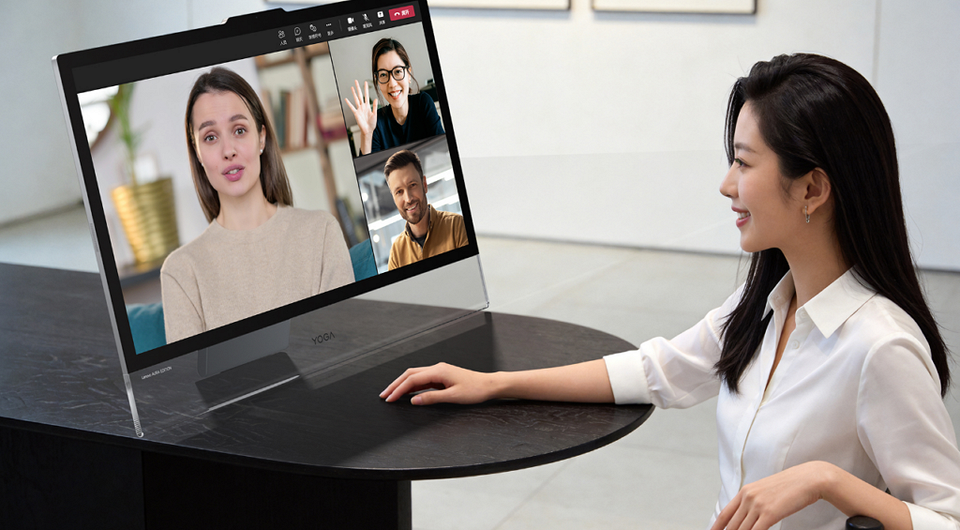 Огромный, яркий и дорогой: вышел OLED-моноблок Lenovo Yoga 32 Ultra Aura с дисплеем 4K на 165 Гц