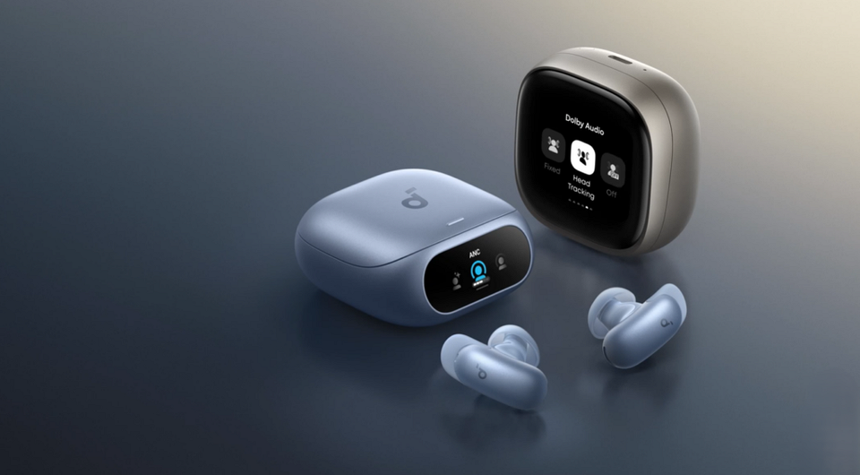 Посмотрите, какие они крутые: Anker представила Soundcore Liberty 5 Pro и 5 Pro Max с AMOLED-экраном и ИИ-функциями