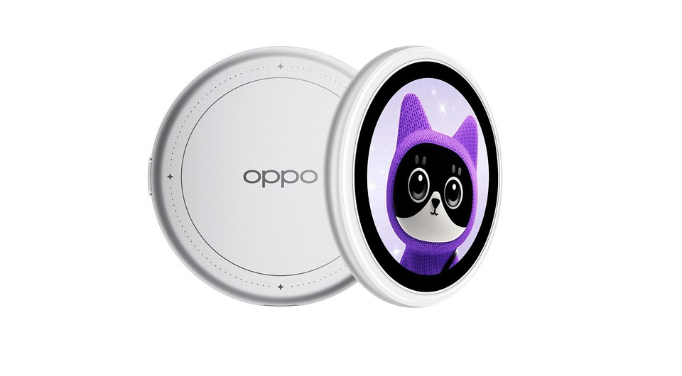 Значки с экранами и MagSafe идут в массы: Oppo представила магнитный экран Bubble