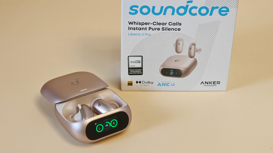 Soundcore выпустил новые наушники Liberty 5 Pro: что в них интересного