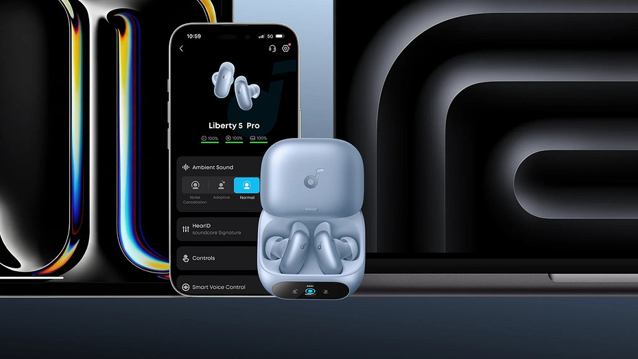 ANKER представил в России TWS-наушники Soundcore Liberty 5 Pro с ИИ-чипом