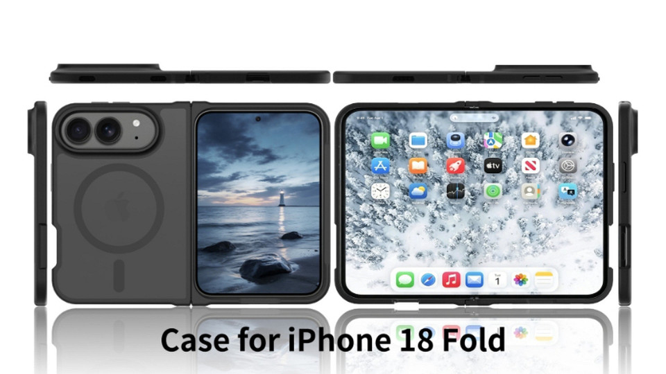 Первые чехлы для складного iPhone появились в сети. Дизайн устройства почти раскрыт