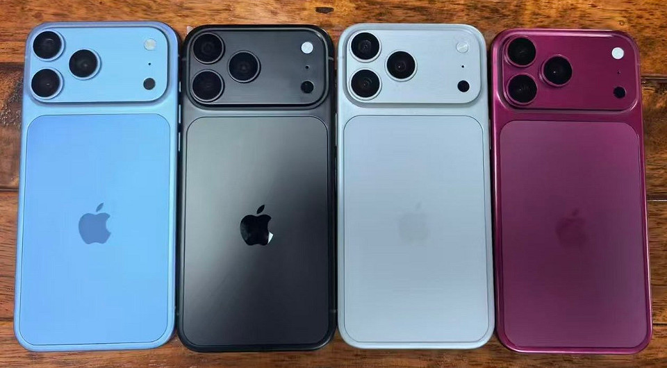 iPhone 18 Pro показали живьём во всех цветах. Вишня — просто хит года