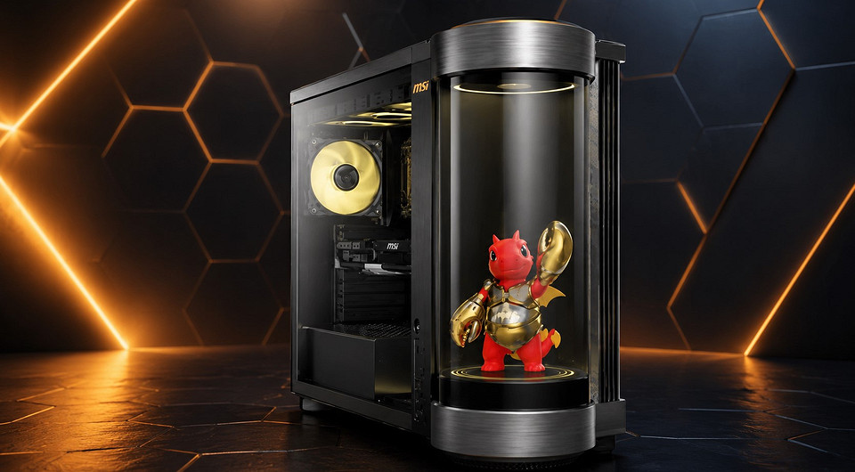 MSI превратила игровой ПК в ИИ-голограмму. Новый MEG Vision X2 AI⁺ получил «живой» дисплей