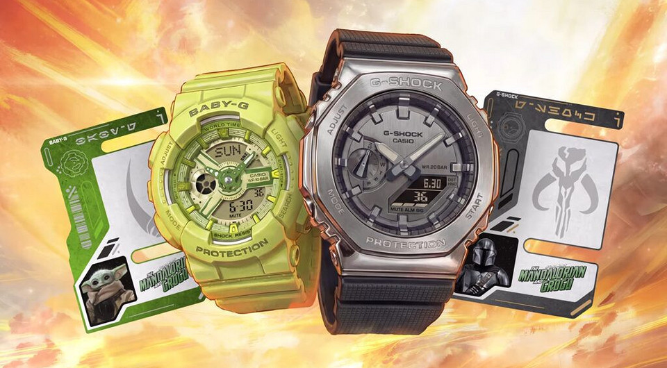 Casio выпустила часы G-Shock для Мандалорца в стиле «Звездных войн»