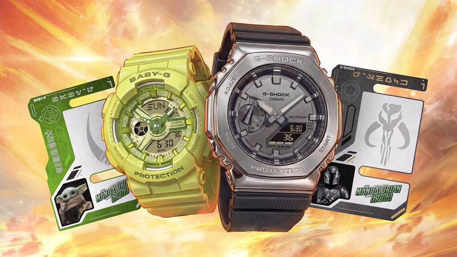 Casio выпустила часы G-Shock для Мандалорца в стиле Звездных войн