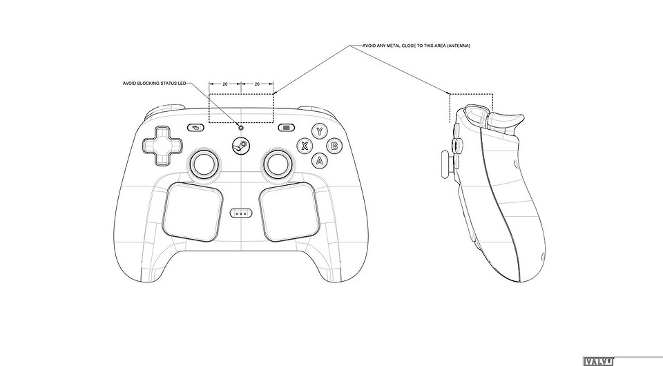 Напечатайте себе геймпад мечты сами: Valve слила в сеть 3D-модели Steam Controller