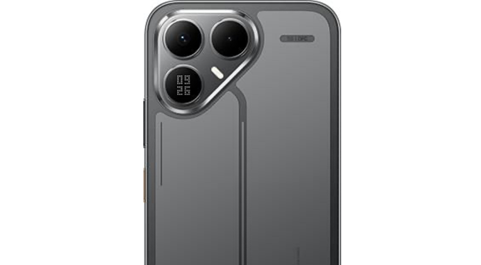 Представлен смартфон TECNO POVA 8 с батареей на 8000 мА*ч и крошечным экраном в блоке камеры
