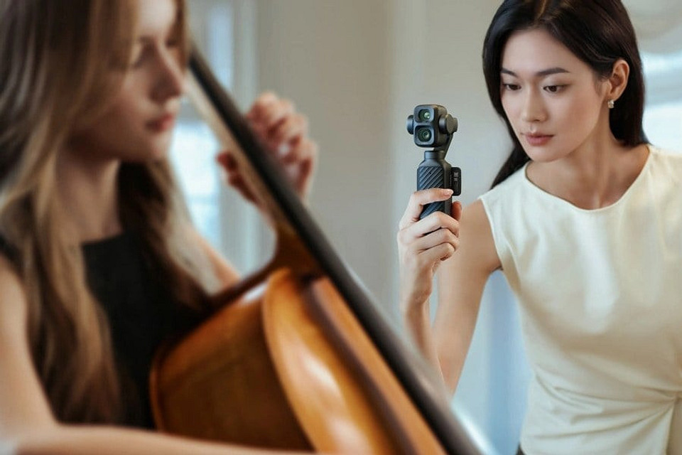 Дождались: вышла DJI Osmo Pocket 4P с двумя камерами и 12-кратным зумом