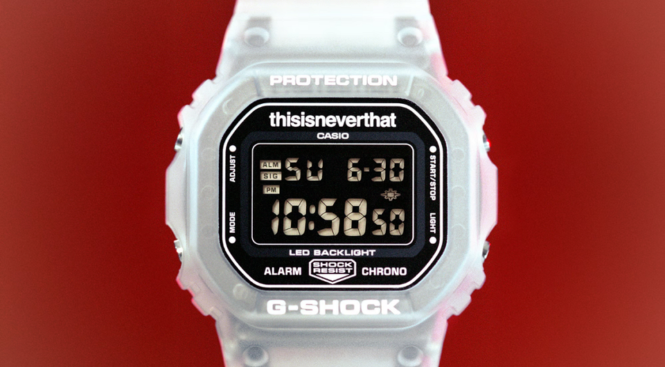 Фанаты Casio будут в восторге: представилены полупрозрачные G-Shock в стиле уличной моды 90-х