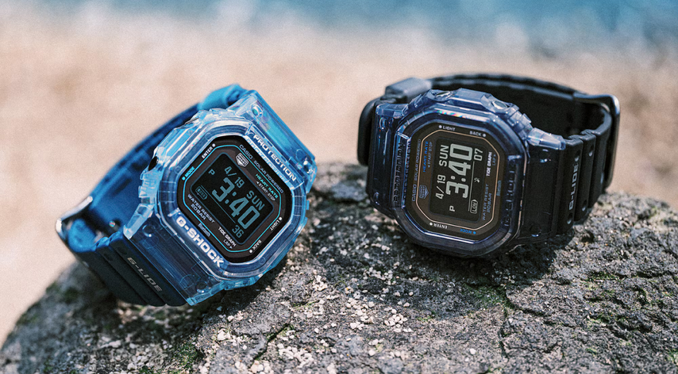 Casio выпустила самые летние G-Shock G-Lide GBX-H5600 с датчиком пульса и солнечной зарядкой
