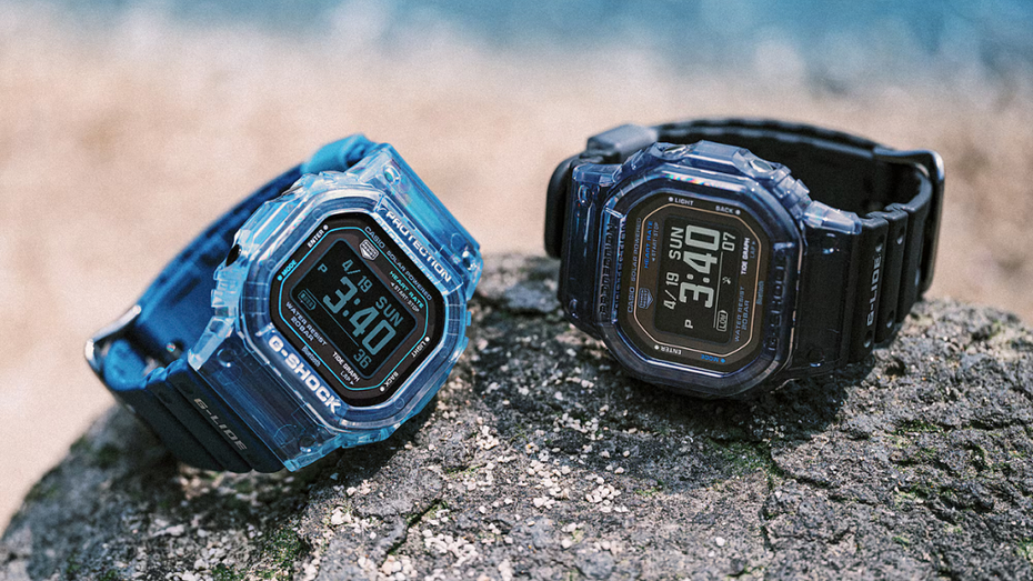 Casio выпустила самые летние G-Shock G-Lide GBX-H5600 с датчиком пульса и солнечной зарядкой