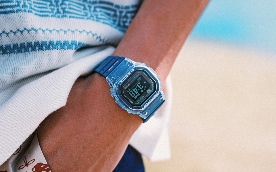 Casio выпустила самые летние G-Shock G-Lide GBX-H5600 с датчиком пульса и солнечной зарядкой