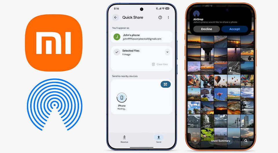 Свершилось: Xiaomi научились передавать файлы на iPhone по AirDrop