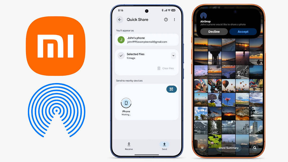 Свершилось: Xiaomi научились передавать файлы на iPhone по AirDrop