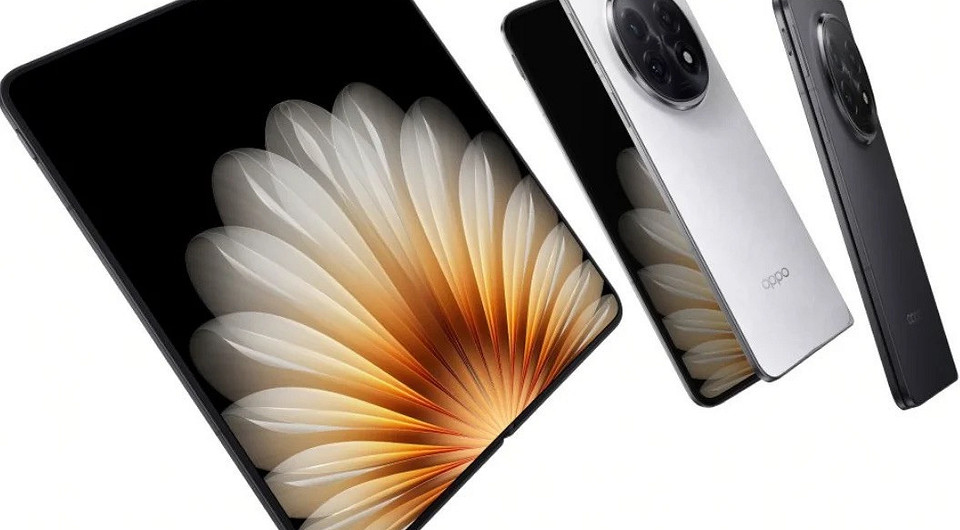 Широкий складной флагман Oppo Find N7 Wide получит незаметную складку и новый дизайн камер
