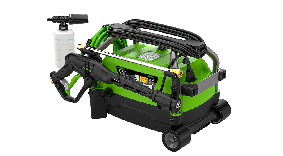 Точно к сезону: Greenworks представил новую мойку PW3140