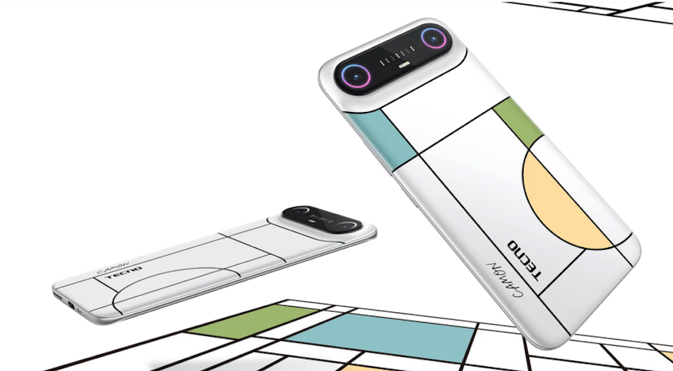 Какой красивый! Вышел Tecno Camon Slim с удивительным дизайном