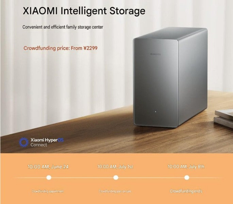 Мы все этого ждали: Xiaomi выходит на рынок NAS с моделями Smart Storage на 2+ отсека