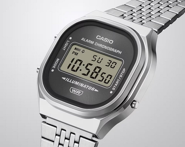 Casio выпустила новые ретро-часы A140WE. В линейку вошли сразу три модели в винтажном стиле