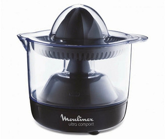 Moulinex Ultra Compact Citrus Press PC120870Примерная цена, руб.: 2000Компактная электрическая модель с защитной крышкой от разбрызгивания. В конструкции предусмотрены прорезиненные ножки...