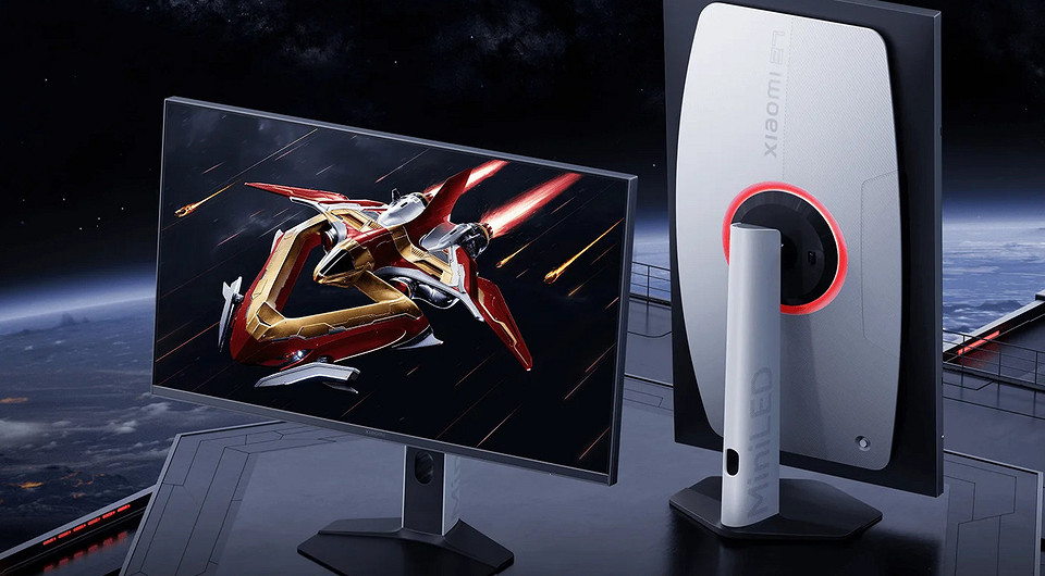 Xiaomi выпустила недорогой и мощный Mini LED-монитор для геймеров. 180 Гц, HDR1000 и яркость до 2000 нит
