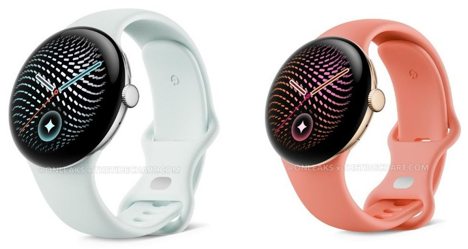 Google почти не изменила Pixel Watch 5. В сеть утекли официальные рендеры новых смарт-часов