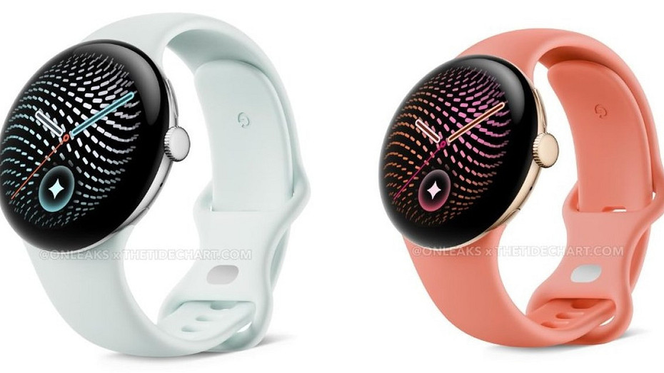 Google почти не изменила Pixel Watch 5. В сеть утекли официальные рендеры новых смарт-часов