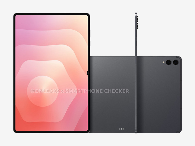 Samsung Galaxy Tab S12 Ultra показали на новых рендерах. Дизайн почти не изменился, но он станет мощнее