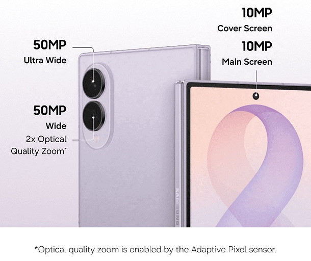 Samsung Galaxy Z Fold 8 и Fold 8 Ultra показали во всех деталях до анонса