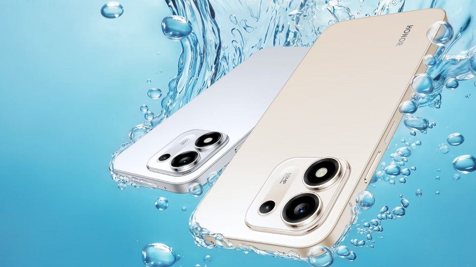 HONOR выпустила недорогой смартфон с батареей на 8100 мАч. Он защищен от воды и получил кнопку с ИИ-функциями