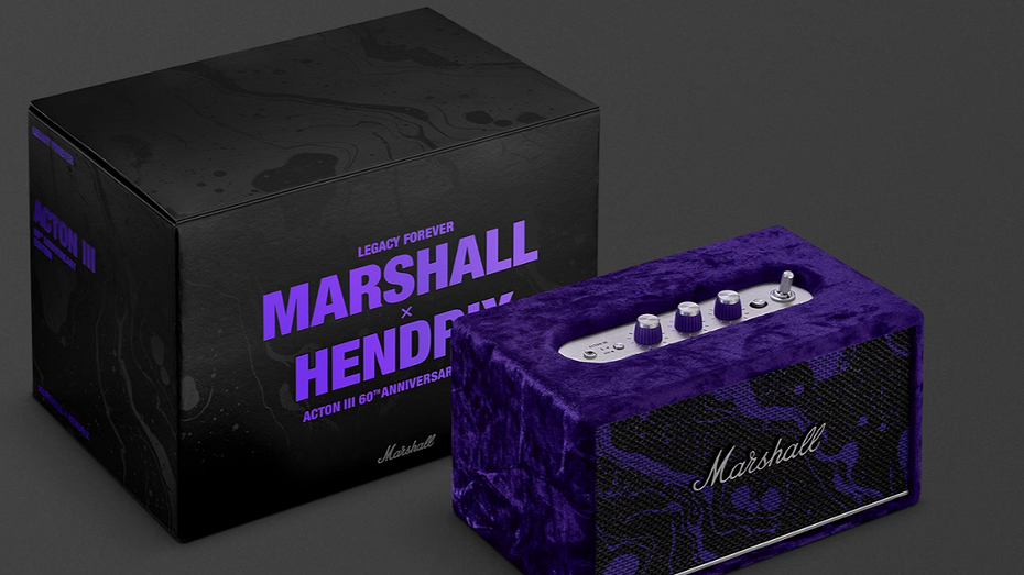 Для истинных фанатов: Marshall выпустила дизайнерскую колонку Acton III в честь Джими Хендрикса