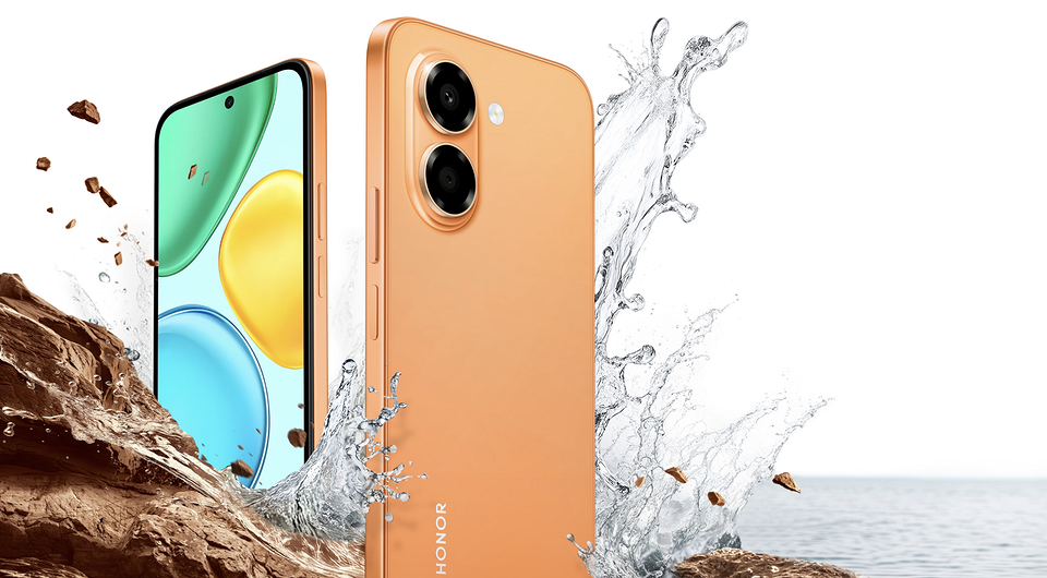 В России стартовали продажи защищенного смартфона HONOR X7e с батареей на 7000 мА*ч