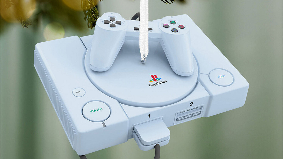Hallmark представила елочную игрушку в виде первой PlayStation с фирменным звуком за $29