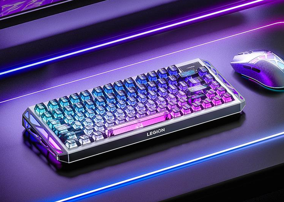 Lenovo выпустила игровую клавиатуру с экраном и моментальным откликом за $180