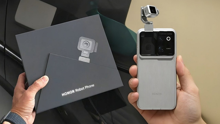 Распаковка HONOR Robot Phone появилась в сети до официального анонса