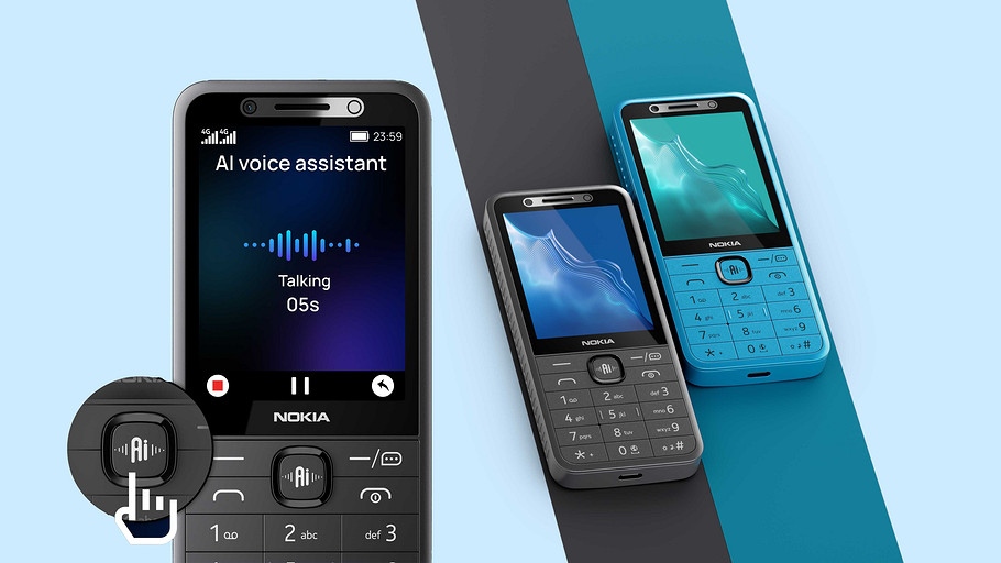 Дожили: HMD выпустила четыре кнопочных телефона Nokia с поддержкой ИИ