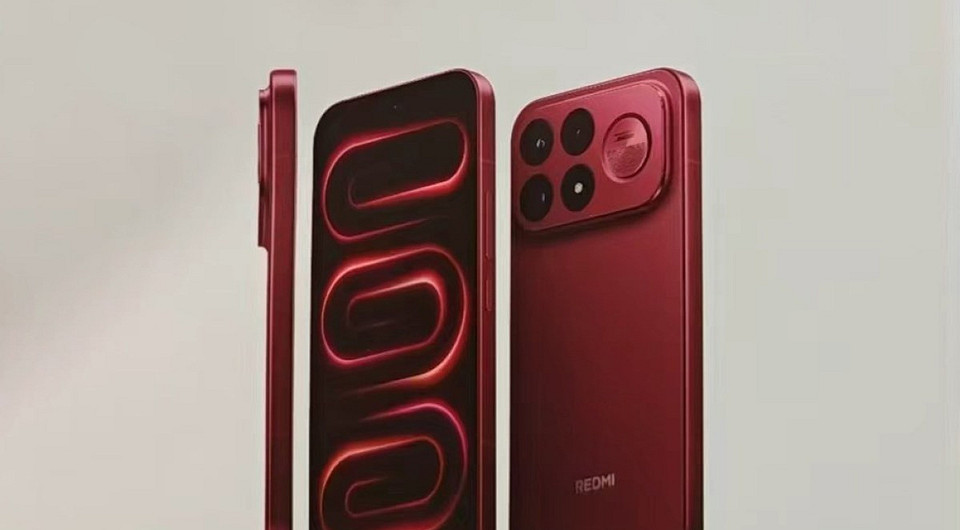 Redmi K100 Pro показали в новом ярко-красном цвете. До анонса остаются считанные дни