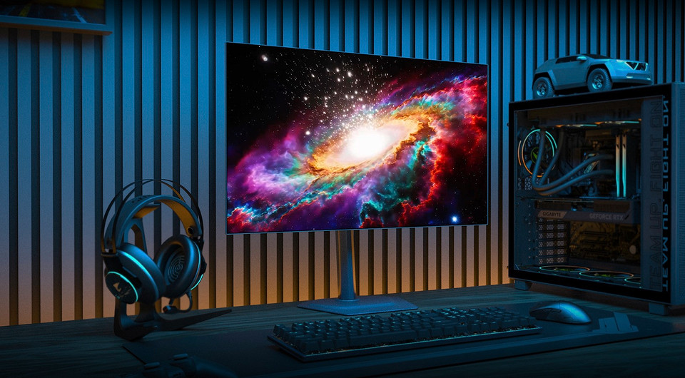 Вышел игровой игровой WOLED-монитор GIGABYTE GO27Q24G с QHD, 240 Гц и пиковой яркостью 1300 нит