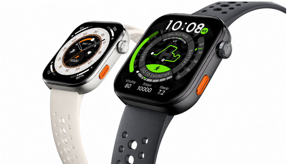 Вышли дешёвые смарт-часы HAYLOU Watch Hyper с двухдиапазонным GPS, офлайн-картами и автономностью до 18 дней