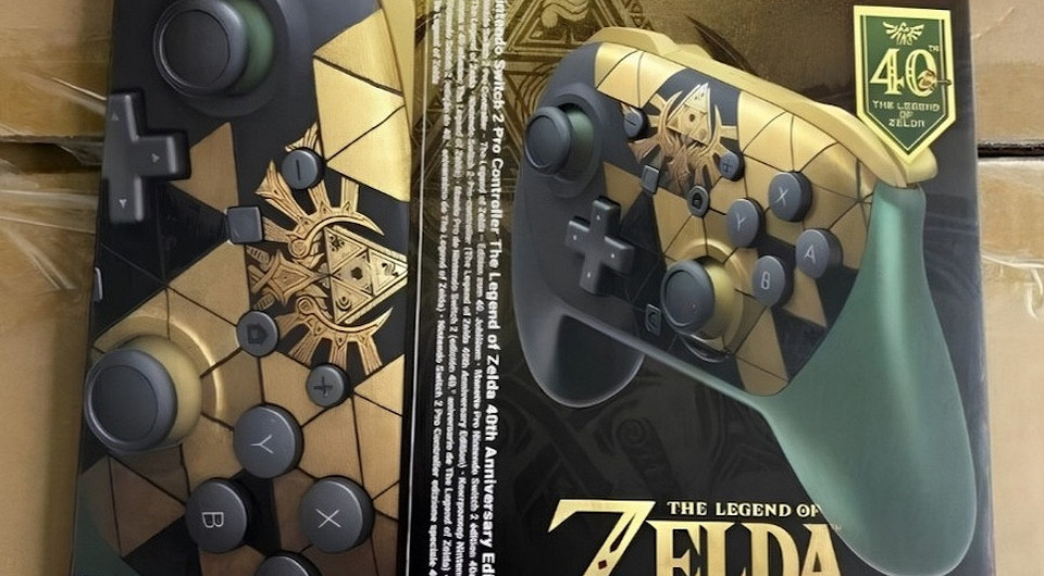 Новая Nintendo Switch 2 в дизайне The Legend of Zelda засветилась на фотографиях