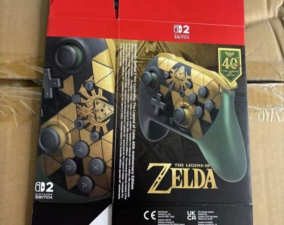 Новая Nintendo Switch 2 в дизайне The Legend of Zelda засветилась на фотографиях