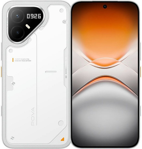 Недорогой и необычный: вышел смартфон Tecno Pova 8 Pro со вторым экраном на спинке