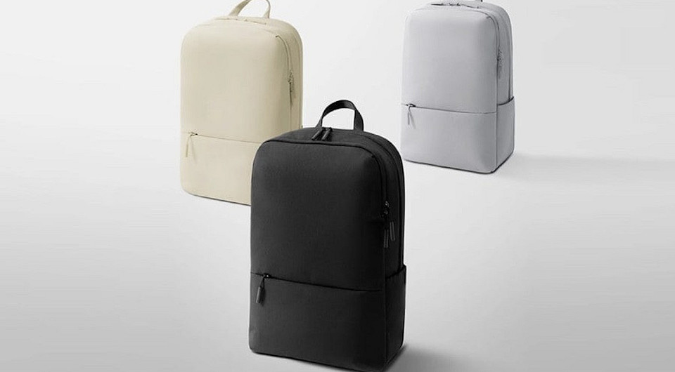 Xiaomi выпустила легкий рюкзак на 18 литров за $14. Mijia Commuter Backpack весит всего 570 г, но вмещает большие ноутубки
