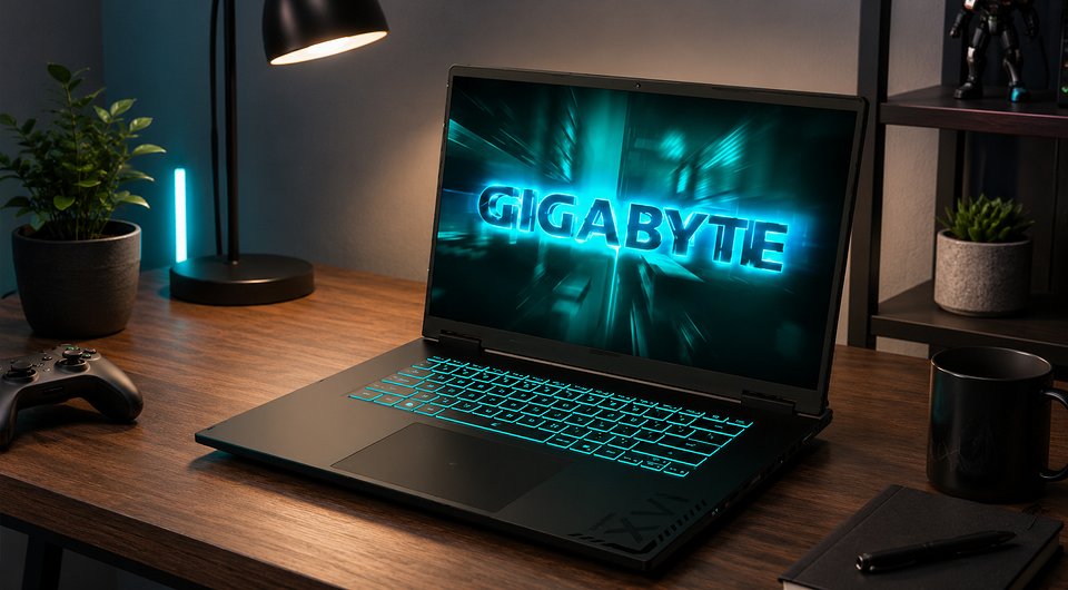 Gigabyte представил новую модель игрового ноутбука Gaming A16 с видеокартами RTX 50