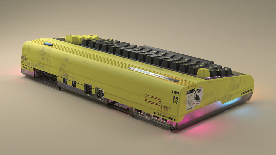 Ретрогики оценят: Commodore выпустила компьютер в стиле Cyberpunk 2077